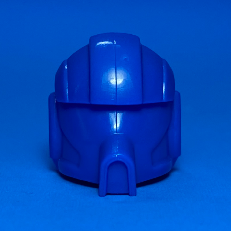 Blank Replica Phase 2 Pilot Helmet: Blue - Image 2