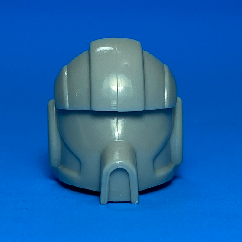 Blank Replica Phase 2 Pilot Helmet: Light Blueish Gray - Image 2