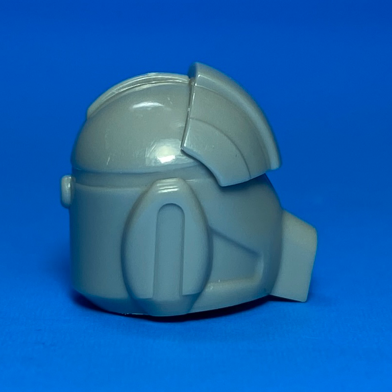Blank Replica Phase 2 Pilot Helmet: Light Blueish Gray - Image 3
