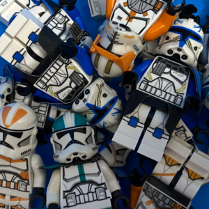 Random Minifigure Blind Bag: UV Printed Body with Replica Helmet